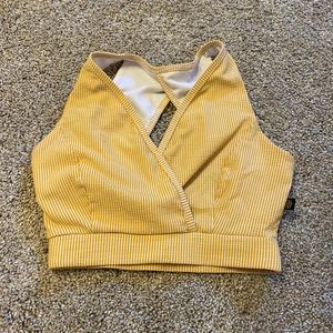 Honeycut yellow dance top child large